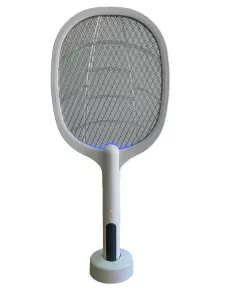 Raqueta mata moscas y mosquitos - Con Base - comprar online