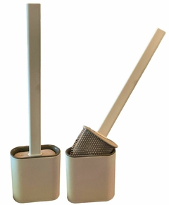 Cepillo Escobilla Baño Inodoros Silicona Punta Flexible - comprar online