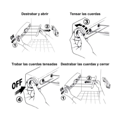 Tender Extensible Retráctil Enrollable 5 Sogas - tienda online