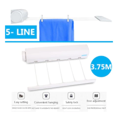 Tender Extensible Retráctil Enrollable 5 Sogas