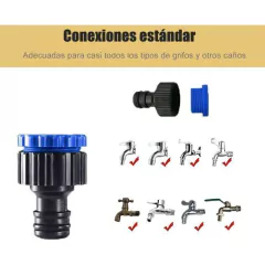 Manguera Expansible Retráctil Riego 30METROS Pico Regador - Tique.