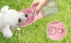 Botella de agua para Mascotas con dispenser y filtro - tienda online