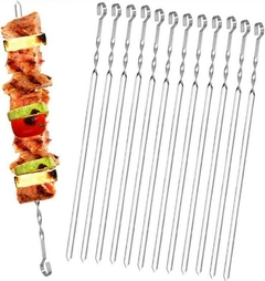 Set X12 pinches de Brochette espiralados - Tique.