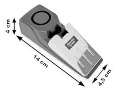 Alarma y freno de puerta con sensor en internet