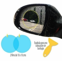 Film impermeable retrovisor auto X2 - Tique.