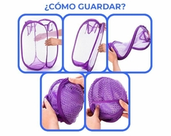 Cesto mágico. Canasto ropa sucia, juguetes, etc... - Tique.