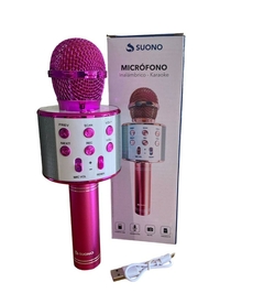 Micrófono Parlante, con múltiples entradas, también cambia la voz - tienda online