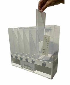 Dispenser Cereales Granos Legumbres 6 Compartimientos - comprar online