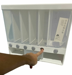 Dispenser Cereales Granos Legumbres 6 Compartimientos en internet