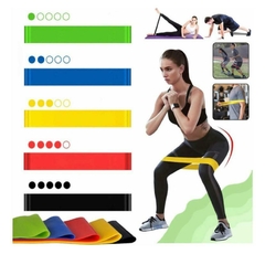 Set X5 Bandas Isometricas Tonificación Gym Ejercicio en internet