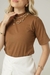 T-shirt Liz Marrom Madeira na internet