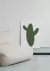 Minimalist Lonely Cactus on internet
