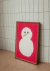 Minimalist Snowman Portrait - comprar online