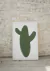 Minimalist Lonely Cactus