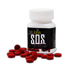 8 Frascos LESS SOS Multivitaminico, FWV NATURAL, perdida de memoria - comprar en línea