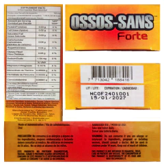 50 Cajas OSSOS SANS FORTE, NATURACASTLE en internet