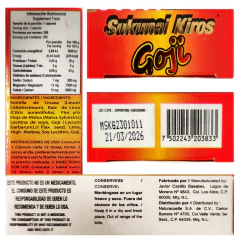 Kit 1 Caja SUK GOJI + 1 Gel SUK MAX + 1 Cafe SUKUNAI, NATURACASTLE en internet