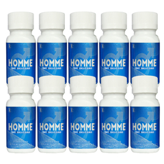 10 Frascos HOMME prostata, Ideal para hombre, NATURACASTLE