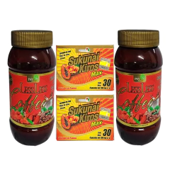 KIT 2 Cajas SUKUNAI KIROS MAX + 2 Cafes LESS LESS FWV NATURAL, NATURACASTLE