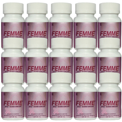 15 Frascos FEMME Ideal para mujer, NATURACASTLE