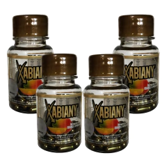 4 Frascos XABIANY MANGO AFRICANO, NATURACASTLE