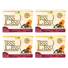 4 Cajas LESS LESS, FWV NATURAL, digestion