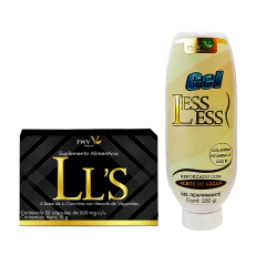 KIT 1 Caja LLS + 1 Gel LESS LESS FWV NATURAL