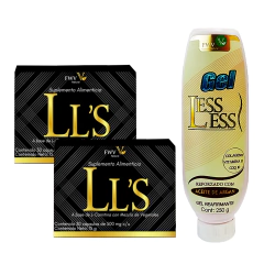 KIT 2 Cajas LLS + 1 Gel LESS LESS FWV NATURAL