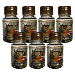 7 Frascos XABIANY MANGO AFRICANO, NATURACASTLE