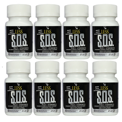 8 Frascos LESS SOS Multivitaminico, FWV NATURAL, perdida de memoria