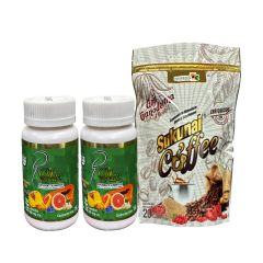 KIT 2 Frascos SP MAX + 1 Cafe SUKUNAI NATURACASTLE, SILUETA PERFECTA