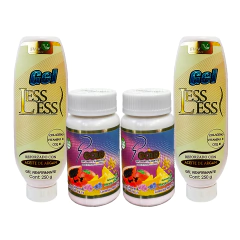 KIT 2 Frascos SP GOLD + 2 Gel LESS LESS FWV NATURAL, SILUETA PERFECTA