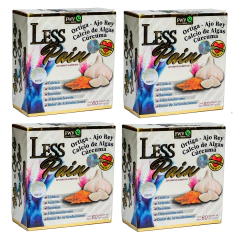 4 Cajas LESS PAIN, FWV NATURAL, artritis
