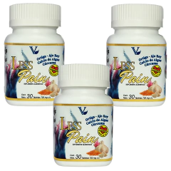3 Frascos LESS PAIN, FWV NATURAL, artritis