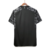 Camisa masculina Ajax Third 23/24 da Adidas, vista traseira, cor preta com detalhes em cinza.