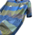 Camisa de treino do Real Madrid 2025/26, modelo masculino, azul e cinza, com padrão listrado e logotipo da equipe e Adidas.