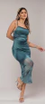 Vestido Zuri Longo Tardezinha Zafira Tule Tie-Die 88 - comprar online