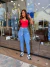 Calça Jeans Sal e Pimenta 0201626 Azul Clara na internet