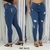 Calça Jeans Skinny Feminina Sal E Pimenta com Lycra 8631
