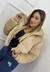 Jaqueta Puffer Cotelê Com Capuz Forrada - comprar online