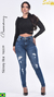 Calça Skinny Hot Pants Sol Jeans Ref: 94839 - comprar online