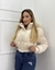 Jaqueta Puffer Cotelê Com Capuz Forrada - comprar online