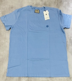 Camiseta LCC Básica Azul Médio - comprar online