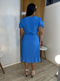 VESTIDO PLISSADO - comprar online