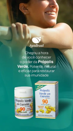 Própolis Verde 17% Em Cápsulas (90) Sem Sabor na internet