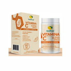 Vitamina C Com Selênio E Zinco - Apisbrasil 1650mg (60 Cps) - comprar online