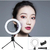 Ring Light com tripé 6 polegadas,16cm. - comprar online