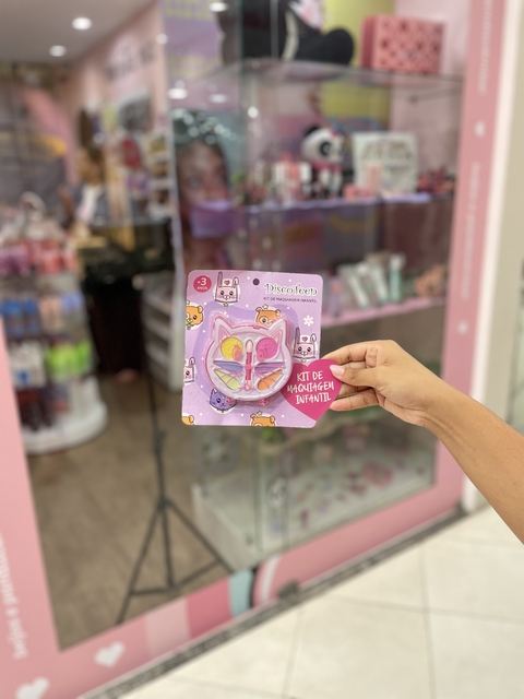 Kit de maquiagem infantil - DiscoTeen