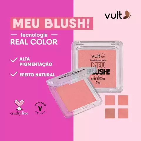 Blush Compacto Matte - Vult - comprar online