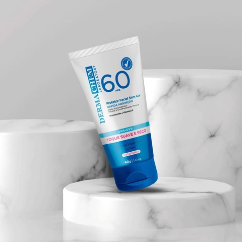 Protetor solar facial FPS 60 - Dermachem
